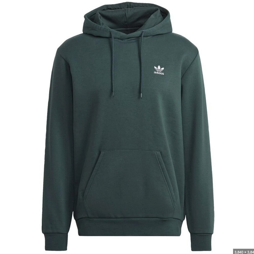 Adidas Originals Men's Adicolor Essentials Trefoil Hoodie Green Medium NWT